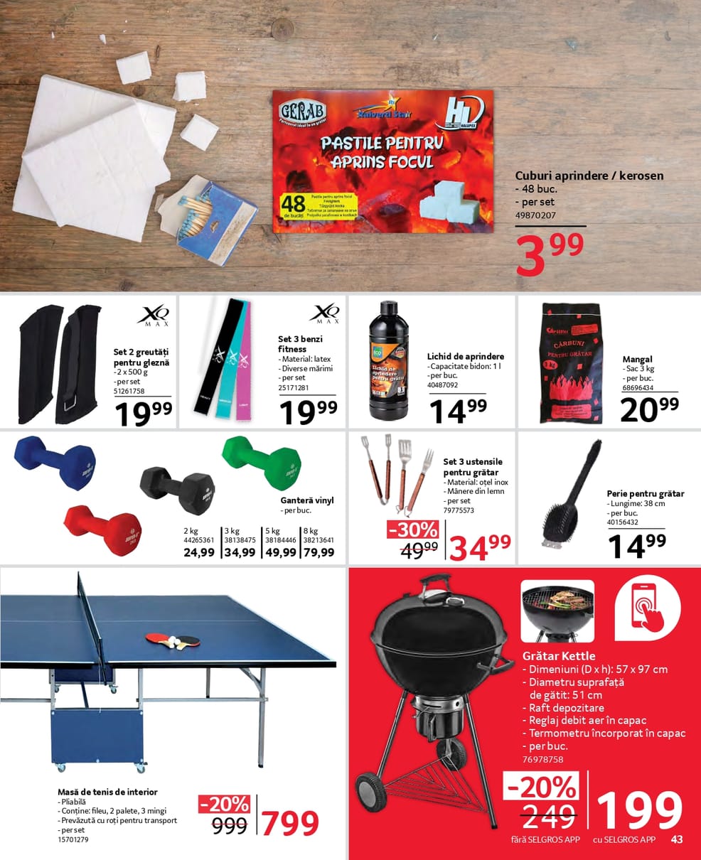 catalog Selgros nealimentar